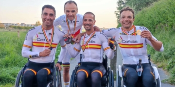 Ricardo Ten gana al sprint en la ruta y firma un doblete dorado