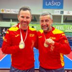 Plata de Álvaro Valera y bronce de Juan Bautista Pérez en Eslovenia