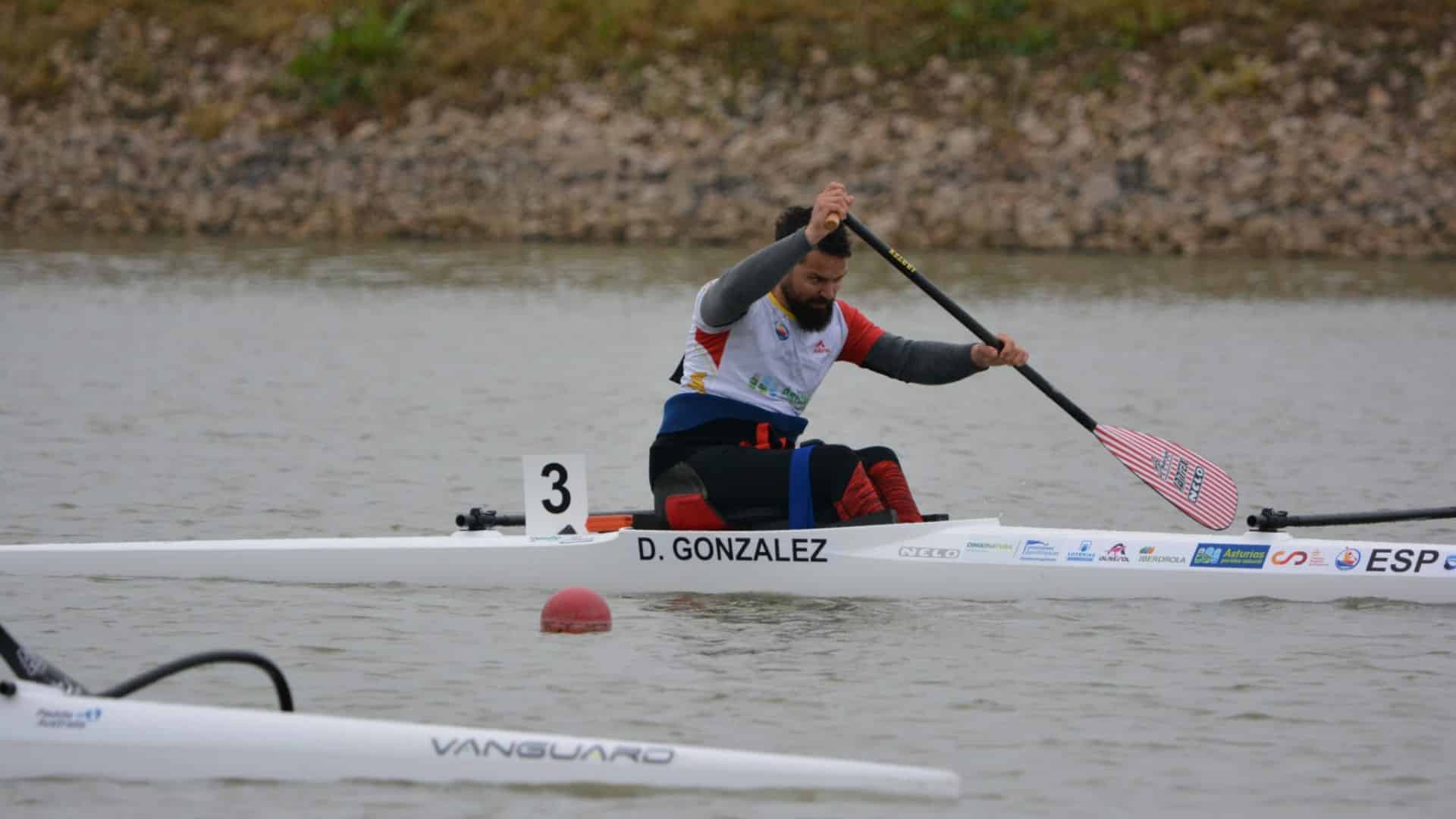 David Mella luce una plata en la Copa del Mundo de piragüismo