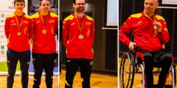 El tenis de mesa español suma tres bronces en dobles en Eslovenia