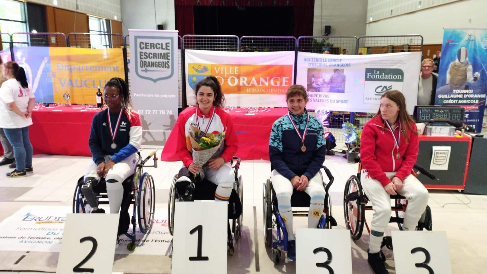 Doblete de oro de Judith Rodríguez en el Internacional de Francia