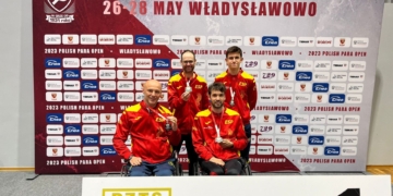 Siete medallas para España en el Open de Polonia de tenis de mesa