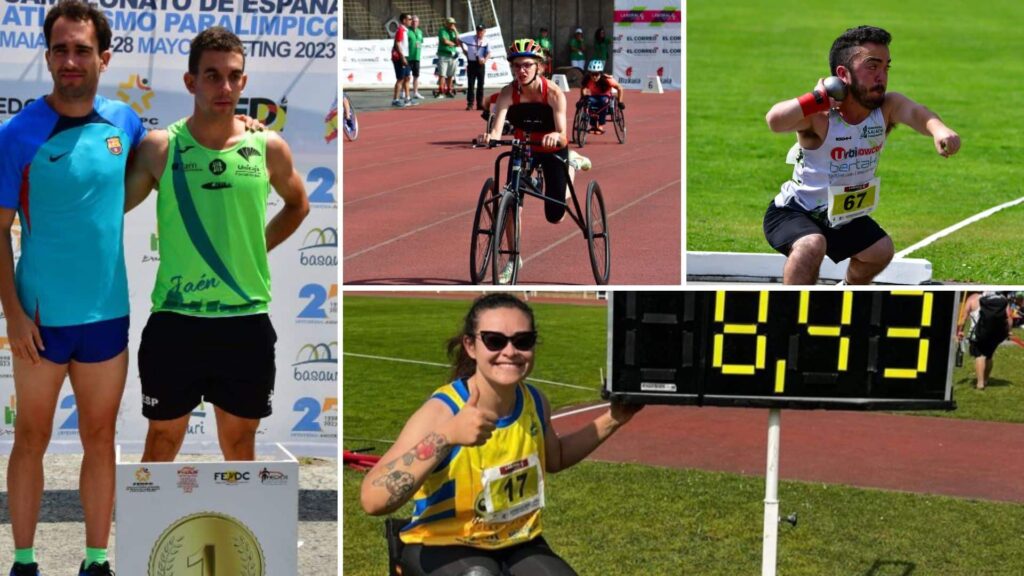 Ocho récords de España en el Campeonato de atletismo en Basauri