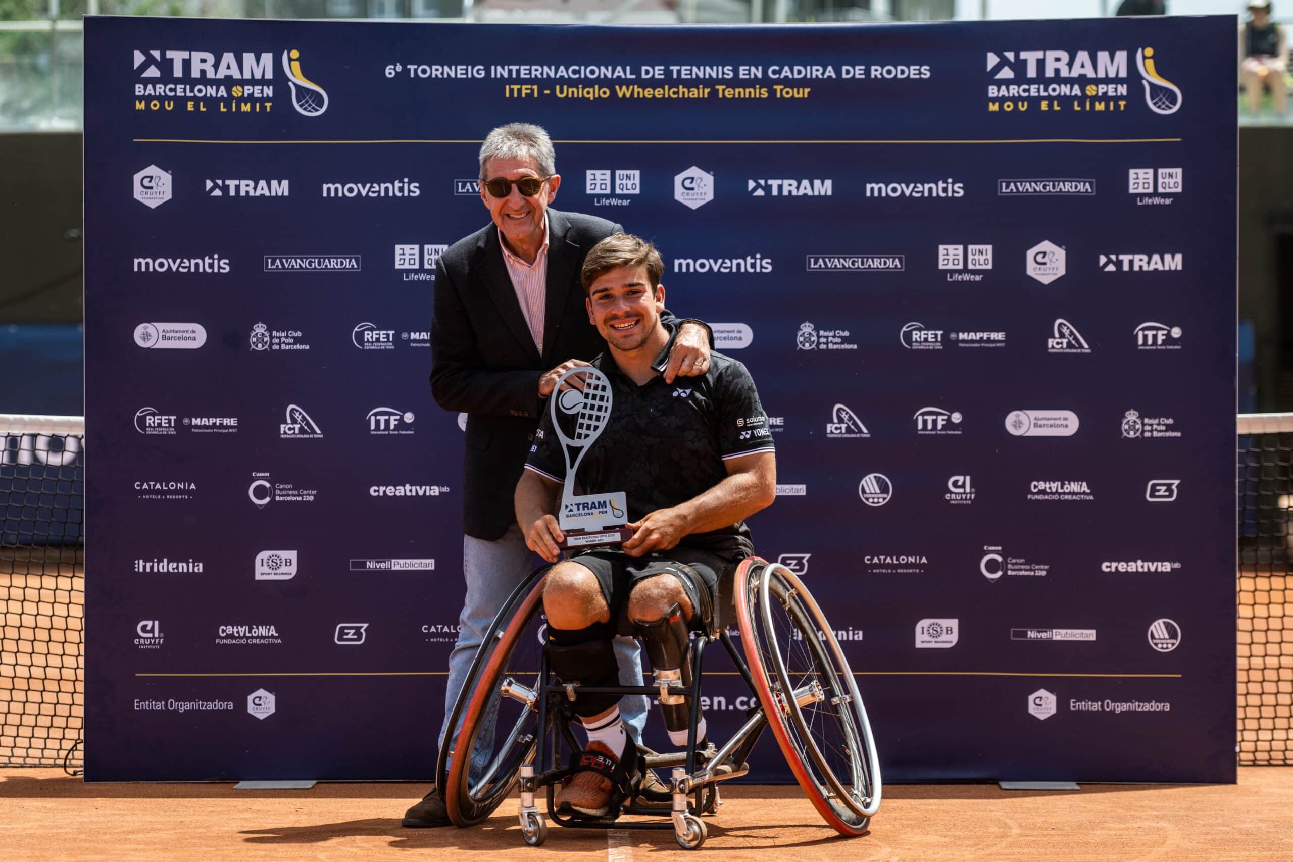 Martín de la Puente conquista con brillantez el TRAM Barcelona Open