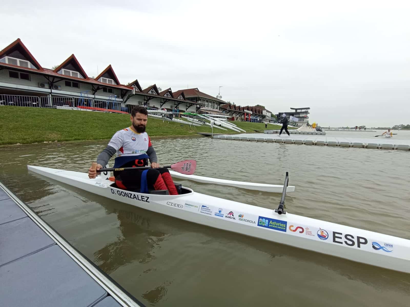 David Mella luce una plata en la Copa del Mundo de piragüismo