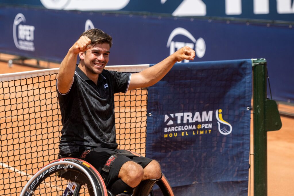 Martín de la Puente conquista con brillantez el TRAM Barcelona Open