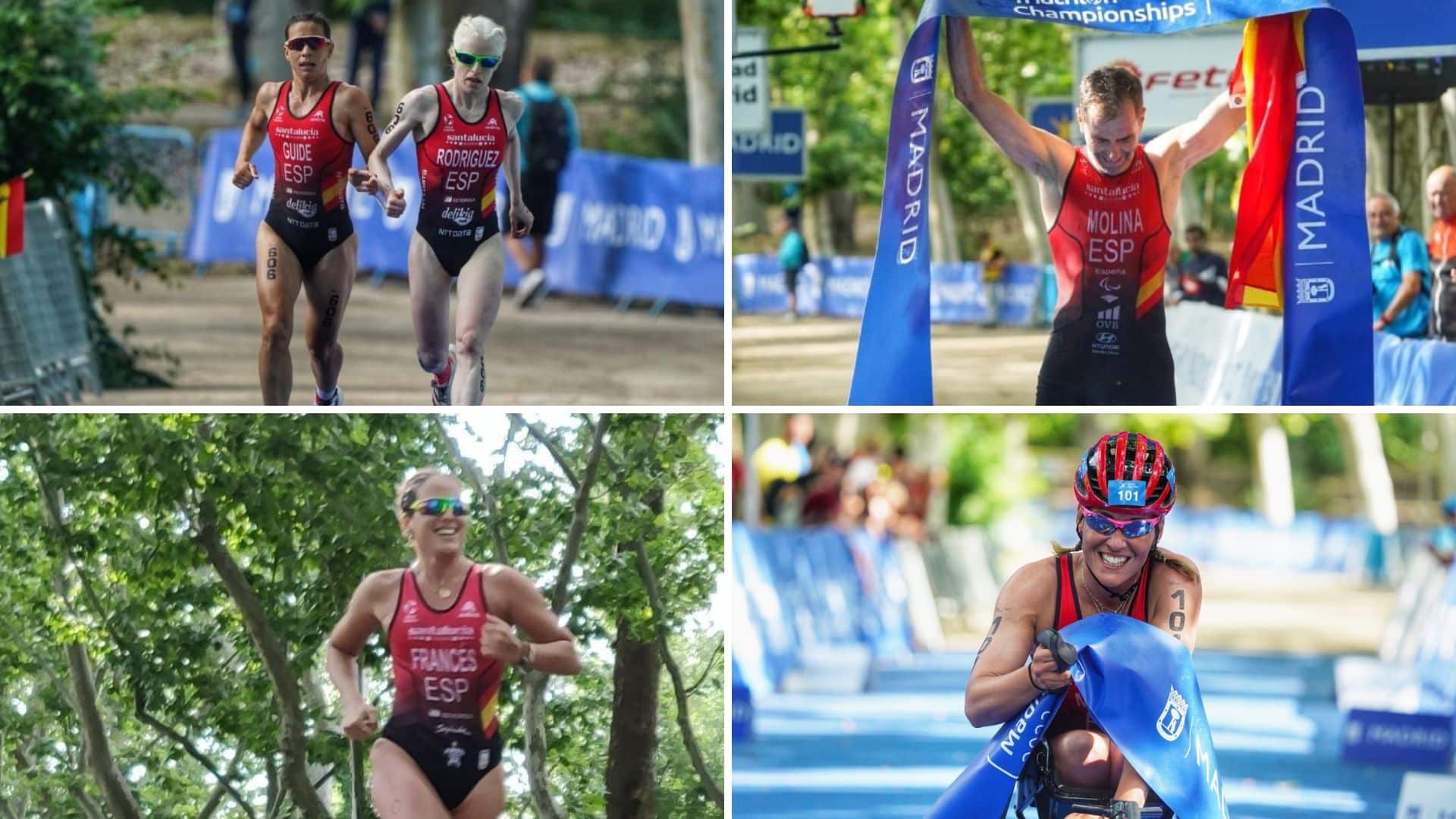 Susana Rodríguez, Dani Molina, Marta Francés y Eva Moral reinan en Europa