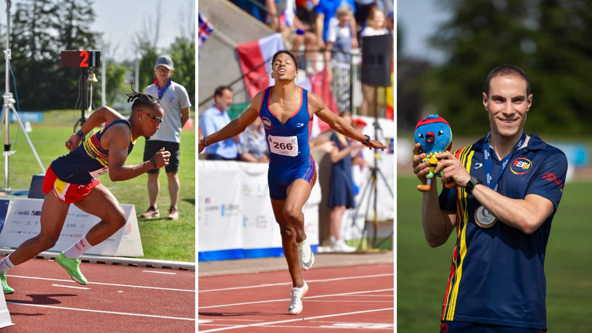 España logra un saco de medallas en los Virtus Global Games