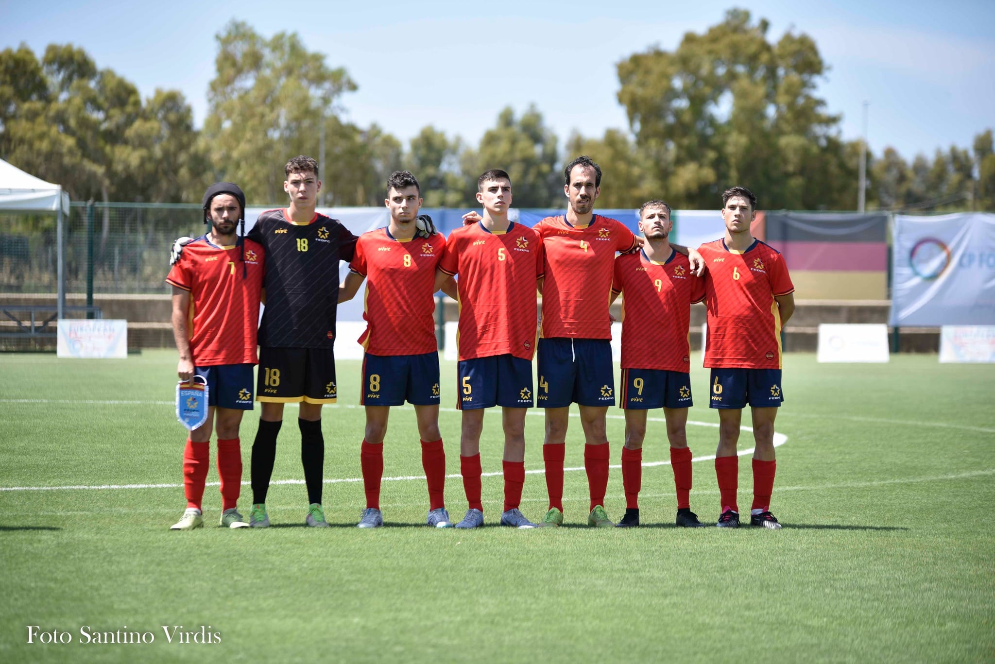 Bronce histórico de España en el Europeo de fútbol 7