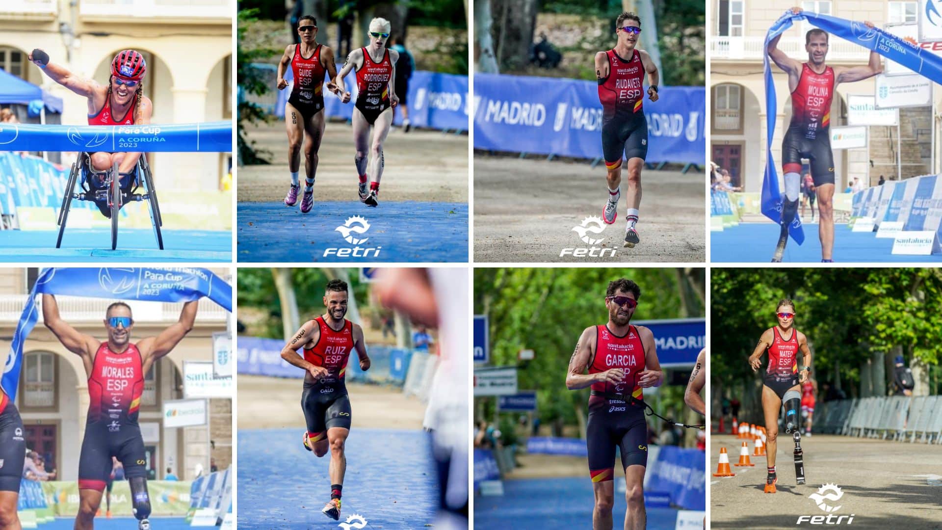 La ‘ParaTriArmada’ toma A Coruña con 13 medallas en la Copa del Mundo 