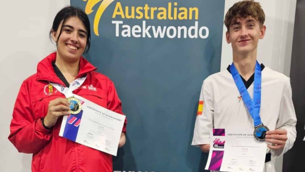 Dalia Santiago y Joel Martín logran seis medallas en la gira por Australia