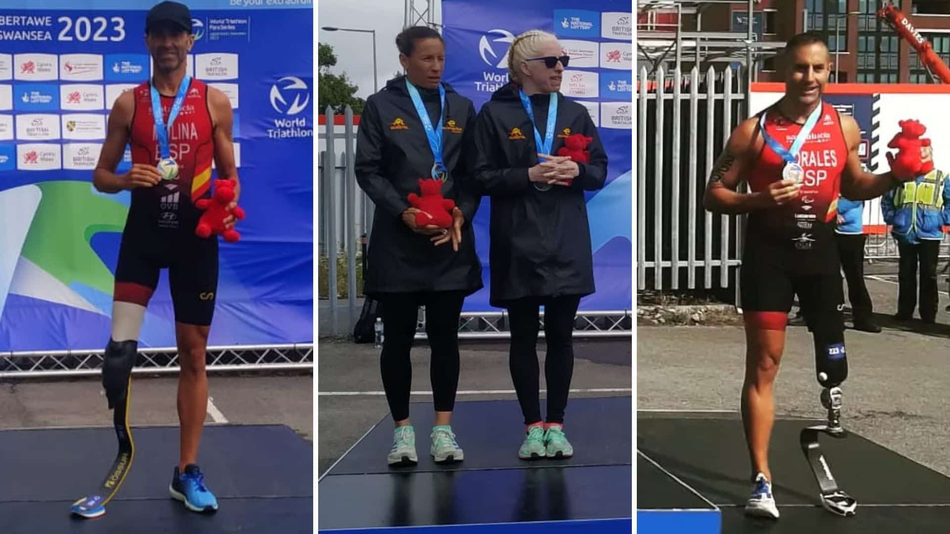 Dani Molina oro, Susana Rodríguez plata y Lionel Morales bronce en las Series Mundiales