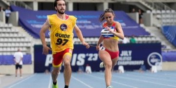 Nagore Folgado deslumbra con un bronce mundial en 100 metros
