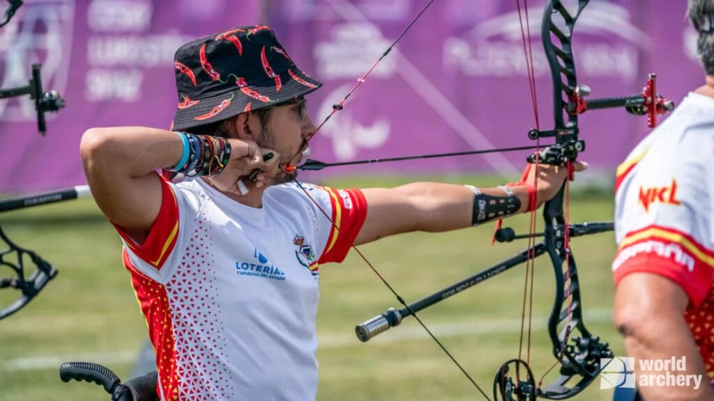 El arquero Adrián Martínez logra una plaza para España en París 2024