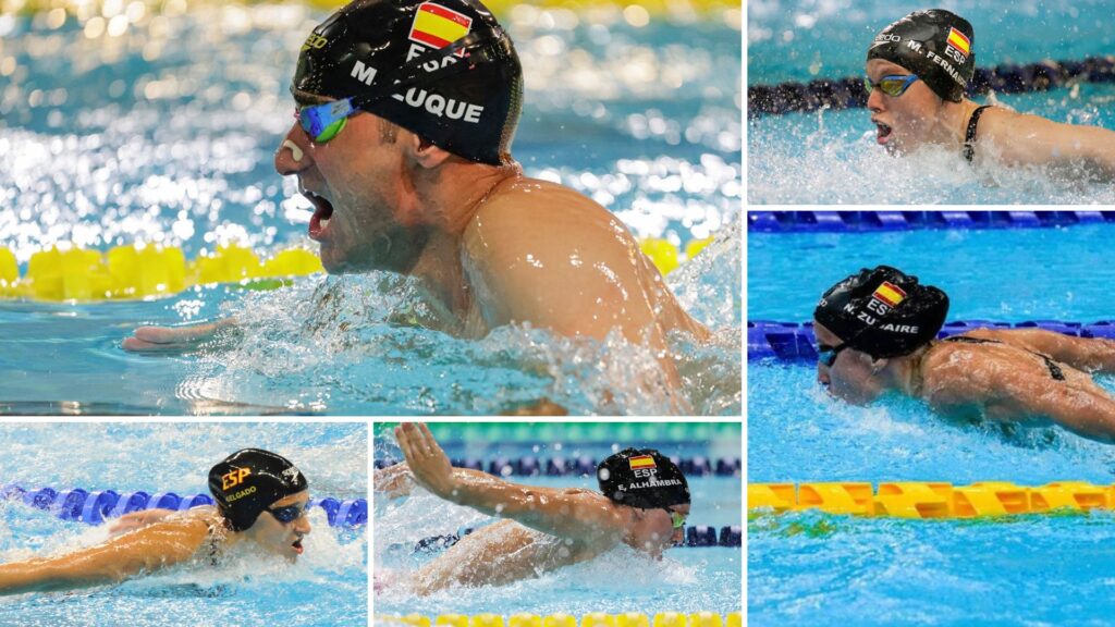 La natación española arranca el Mundial con cinco medallas