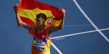 Yassine Ouhdadi se corona campeón mundial en 5.000 metros
