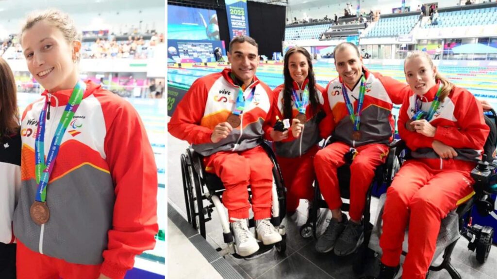 Nahia Zudaire y el relevo 4×50 estilos mixto se cuelgan el bronce mundial