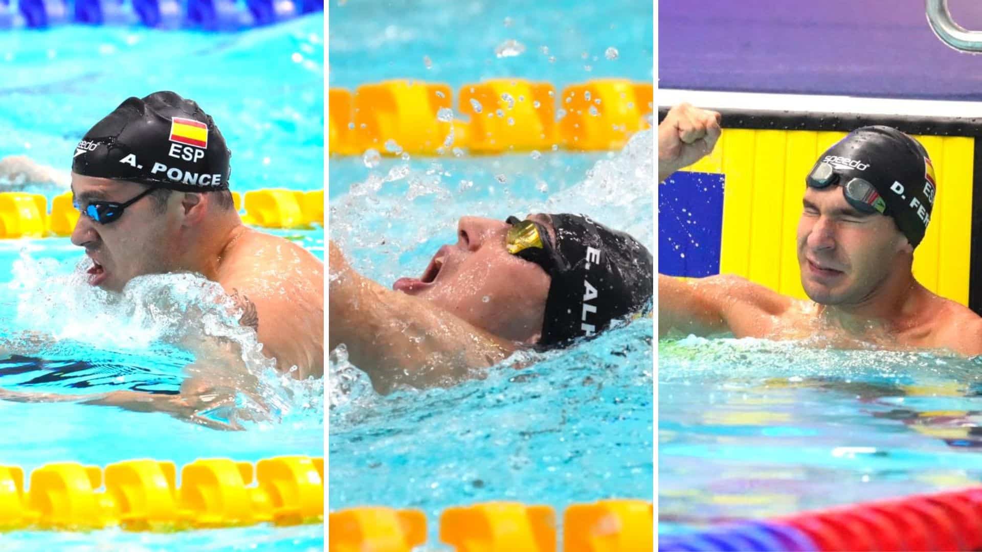 Toni Ponce, Kike Alhambra y Daniel Ferrer, subcampeones del mundo