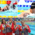 Marta Fernández, Toni Ponce y el relevo se bañan en oro en el Mundial