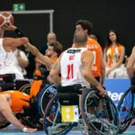 Una gris España tropieza con Holanda en el Europeo de baloncesto en silla