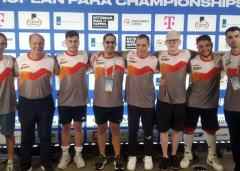 El goalball español, bronce en el Europeo C y ascenso de categoría