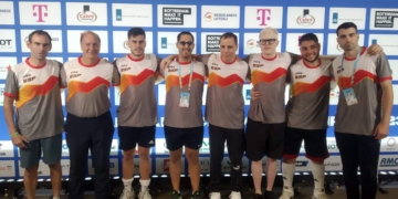 El goalball español, bronce en el Europeo C y ascenso de categoría