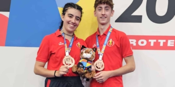 Bronces europeos en el tapiz para Joel Martín y Dalia Santiago