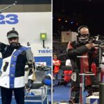 Platas europeas para los tiradores Juan Saavedra y Ager Solabarrieta