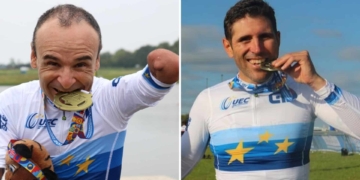 Ricardo Ten y Damián Ramos se visten de oro en el Europeo de ciclismo
