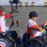 El tiro con arco español lanza flechas de plata en el Europeo