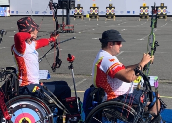 El tiro con arco español lanza flechas de plata en el Europeo