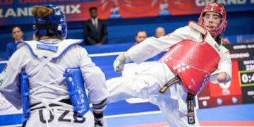 Dalia Santiago se cuelga un bronce en el Grand Prix de París