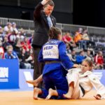 El bronce de María Manzanero completa el pleno del judo español en el Europeo