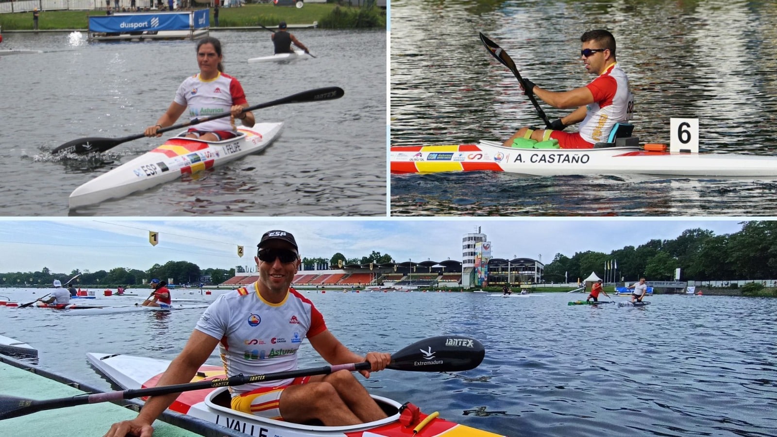 David Mella, subcampeón del mundo en canoa VL1