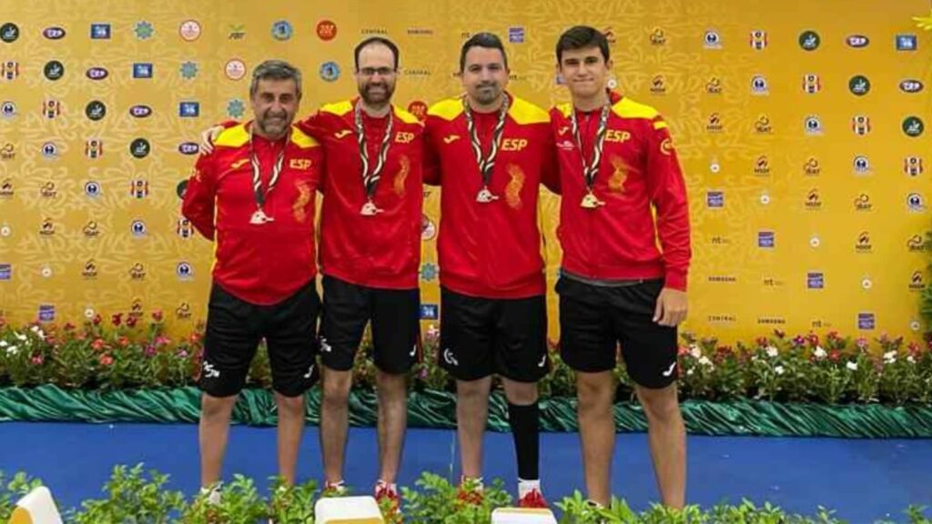 Ander Cepas lidera al tenis de mesa español en Tailandia con dos oros