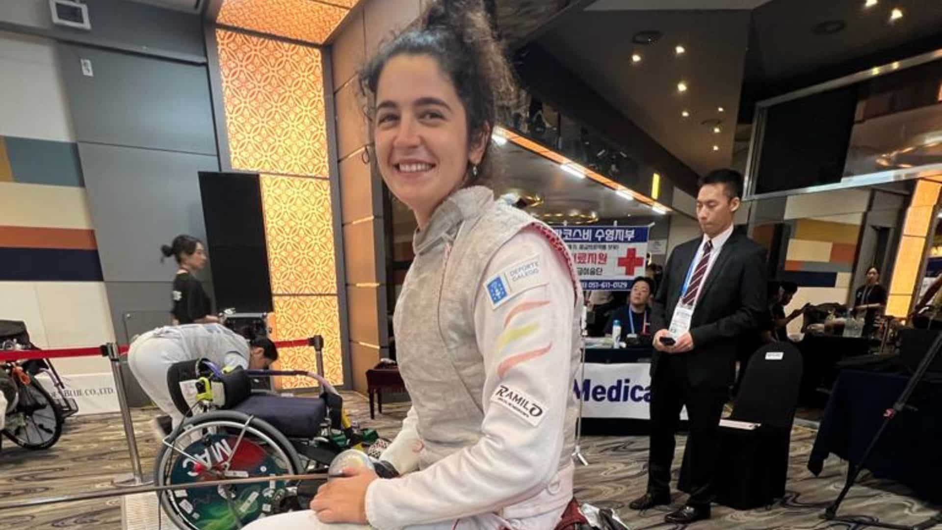 Judith Rodríguez, quinta en la Copa del Mundo de esgrima en Corea