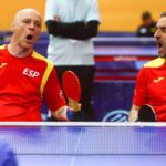 Una plata y dos bronces en dobles para España en el Europeo de tenis de mesa