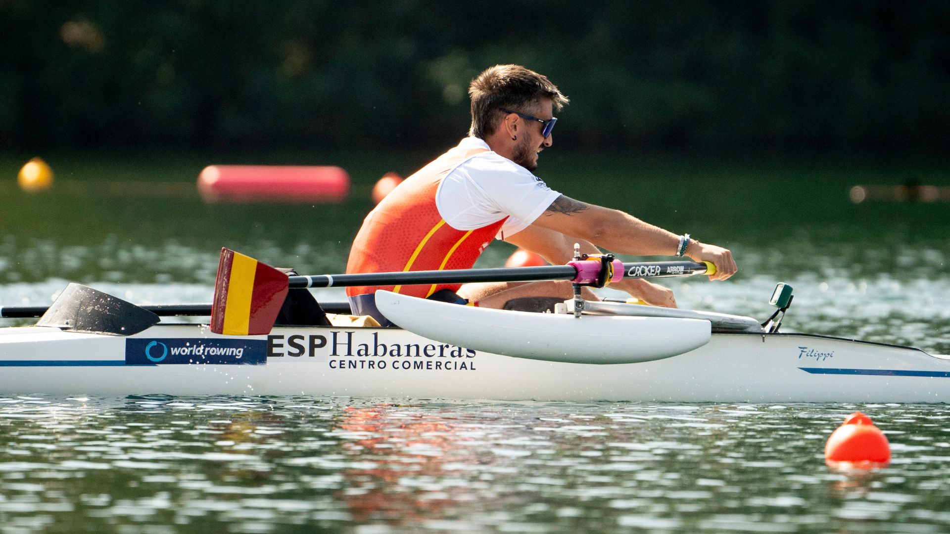 Javier García roza el billete en remo para los Juegos de París 2024