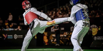 Patadas de plata de Joel Martín en el Grand Prix de México