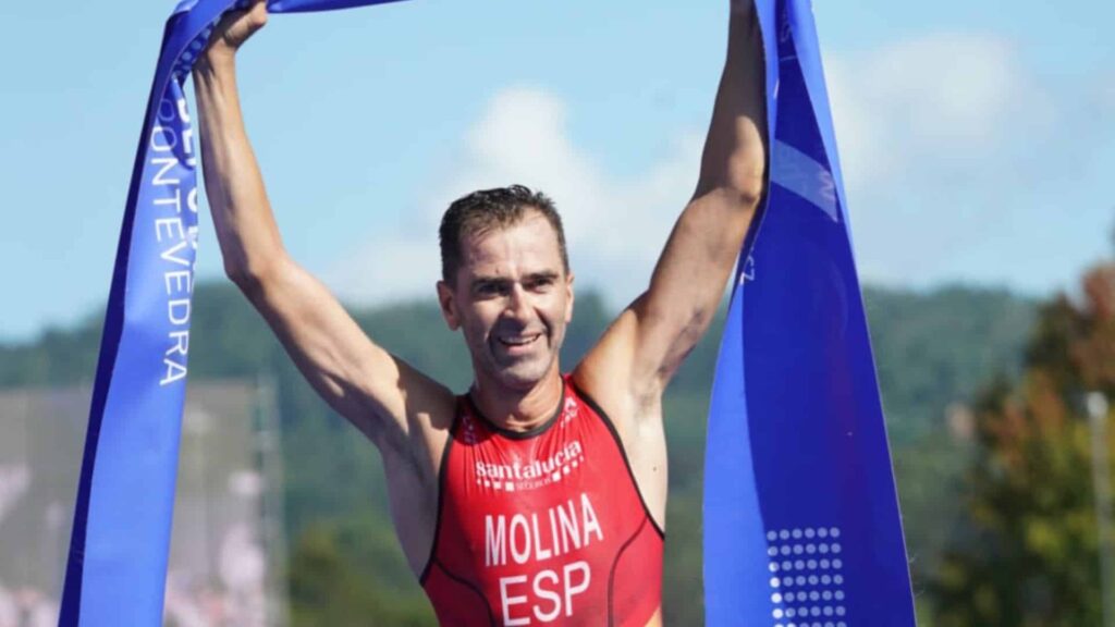 Dani Molina conquista en Pontevedra su quinta corona mundial