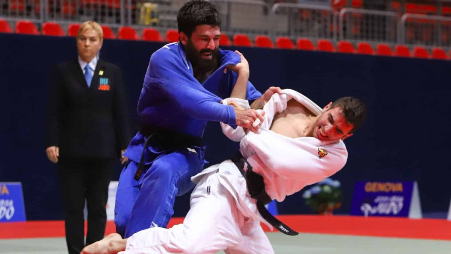 Sergio Ibáñez consigue una plata muy sufrida en el Grand Prix de judo