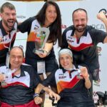 Vasile Agache y Sara Aller, plata por parejas en la Copa del Mundo de boccia