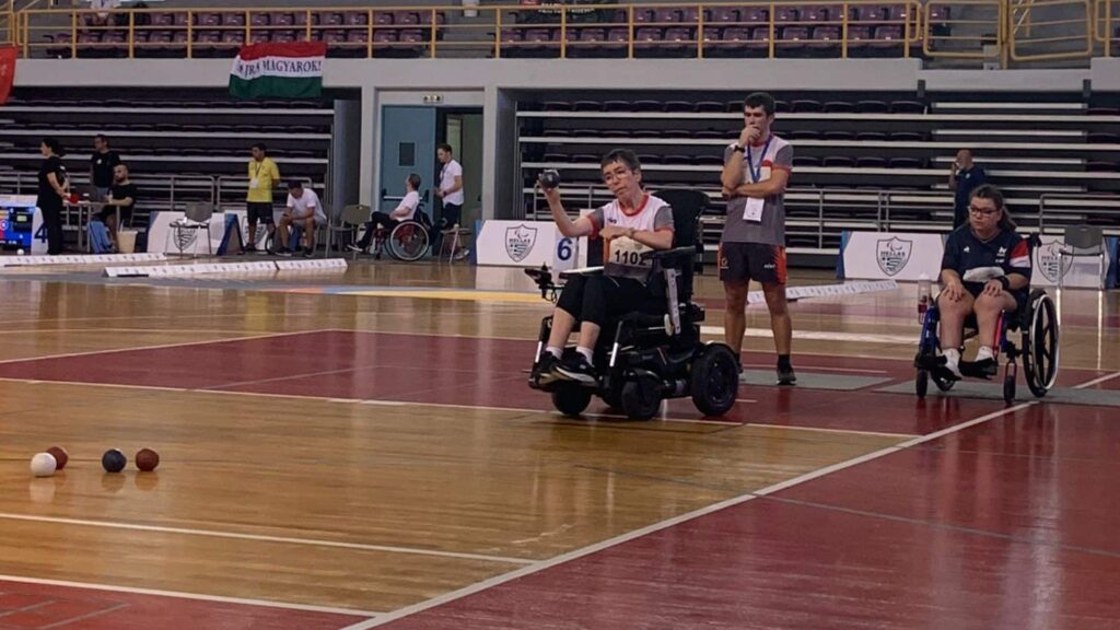 Amagoia Arrieta, plata en el World Challenger de boccia en Heraklion