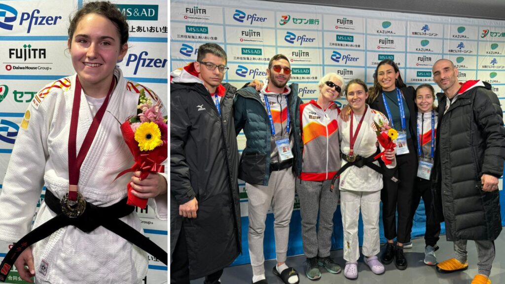 María Manzanero logra el bronce en el Grand Prix de Tokio