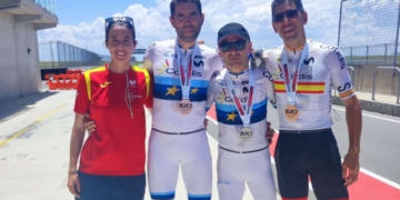 Una plata y dos bronces en la ruta de la Copa del Mundo de Adelaida