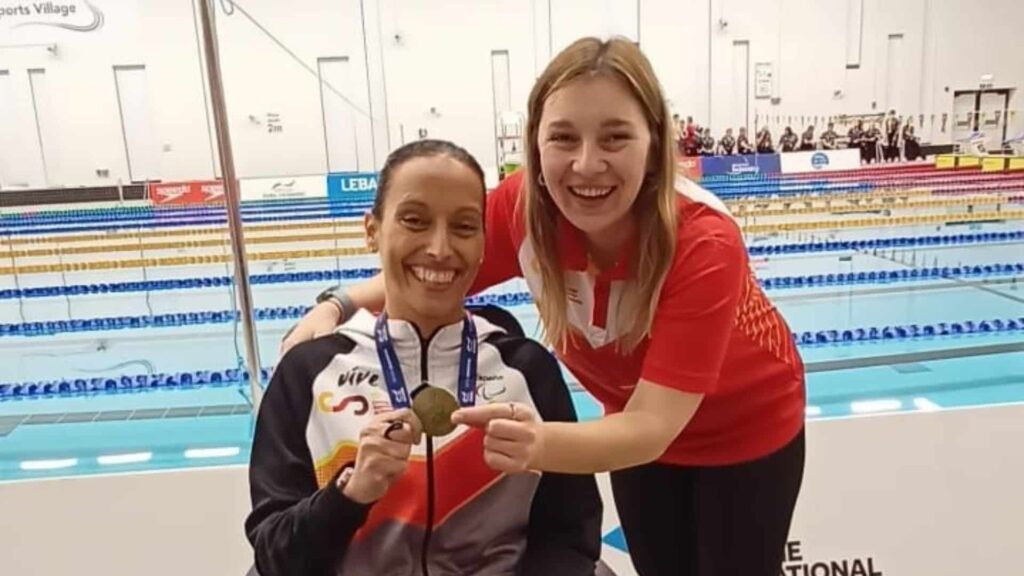 Teresa Perales bate el récord del mundo en 150 estilos SM2