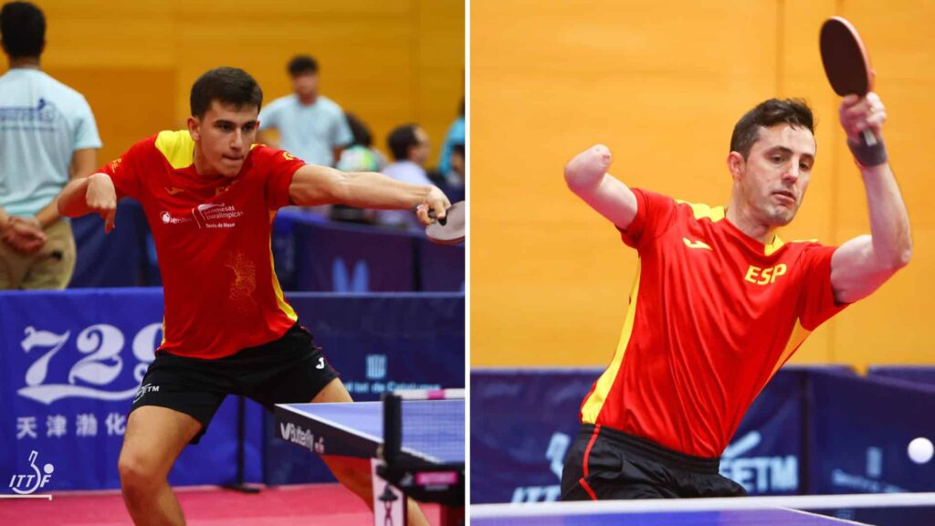 El tenis de mesa español obtiene ocho medallas en el Open de Brasil