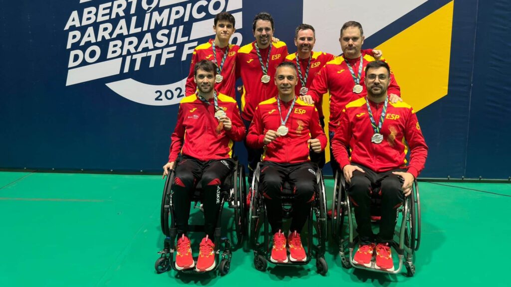 Broche dorado del tenis de mesa español en el Open de Brasil
