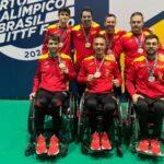 Broche dorado del tenis de mesa español en el Open de Brasil