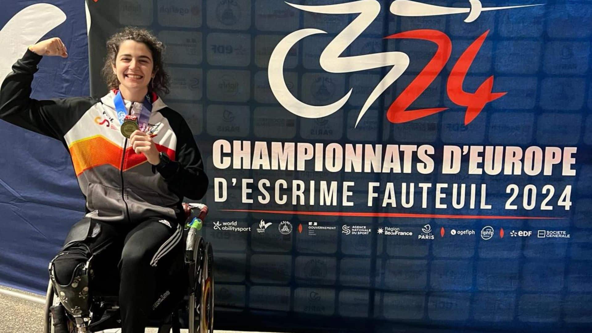 Judith Rodríguez consigue un bronce en el Europeo de esgrima